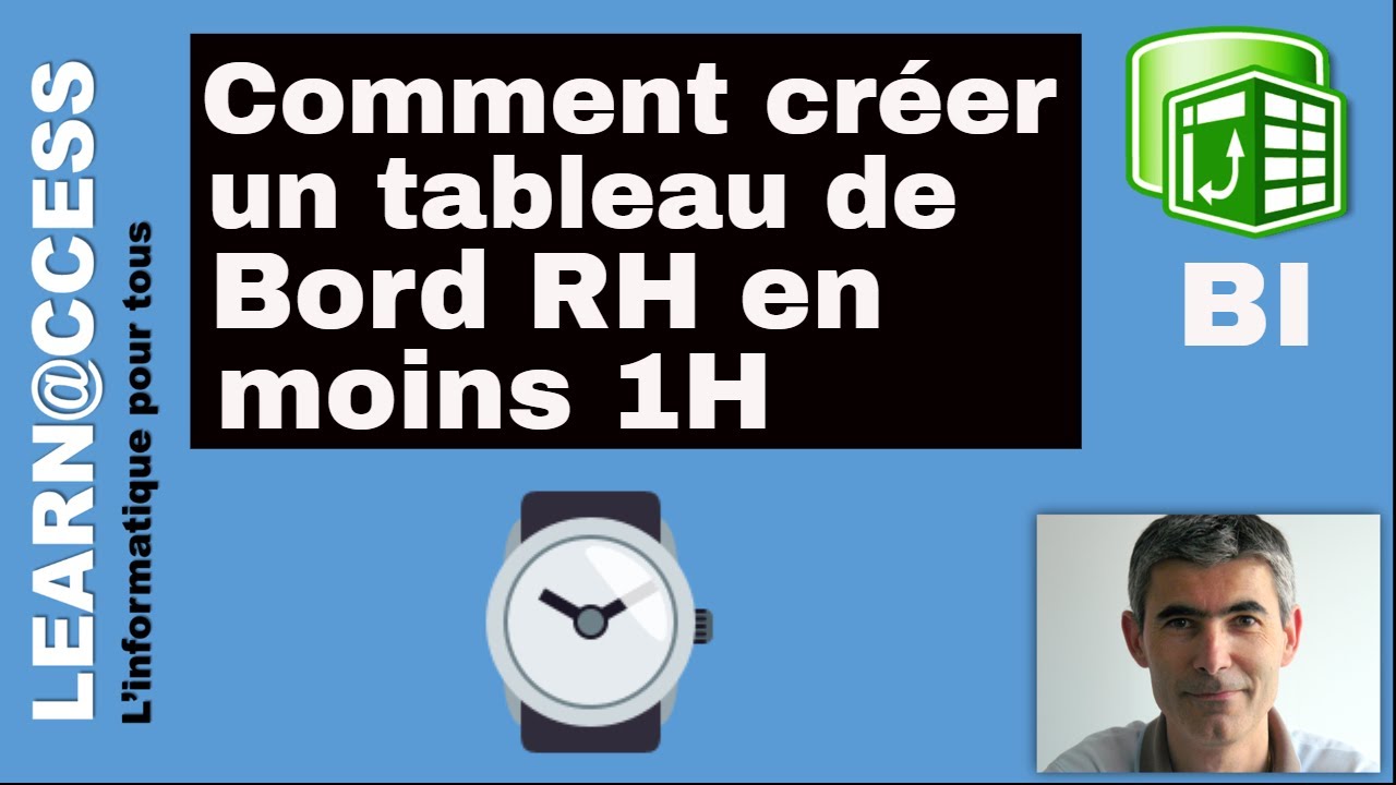 Power Pivot - Comment concevoir un Tableau de Bord RH en moins 1 heure