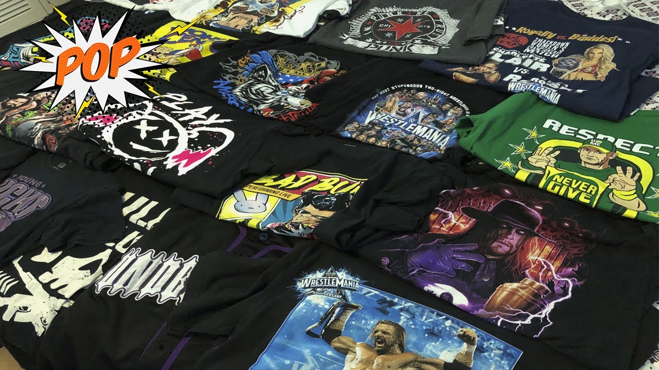 MI COLECCION DE PLAYERAS DE WWE 👕 🔥😱 (Y más)