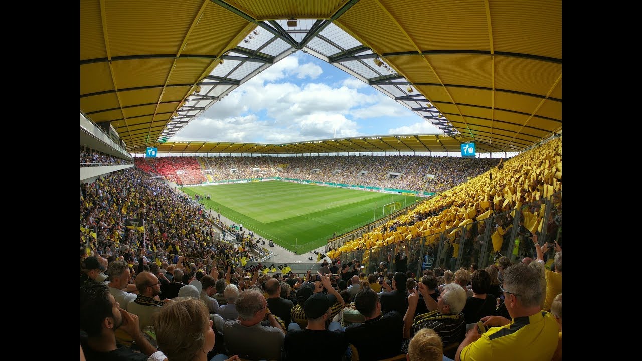 DFB Pokal 19/20 Alemannia Aachen : Bayer Leverkusen Stimmung