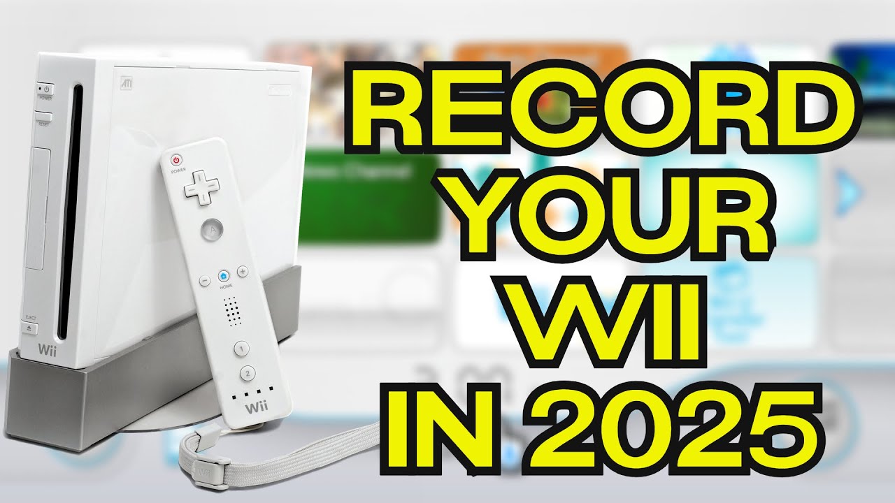 Как записать игровой процесс на Wii в 2025 году!