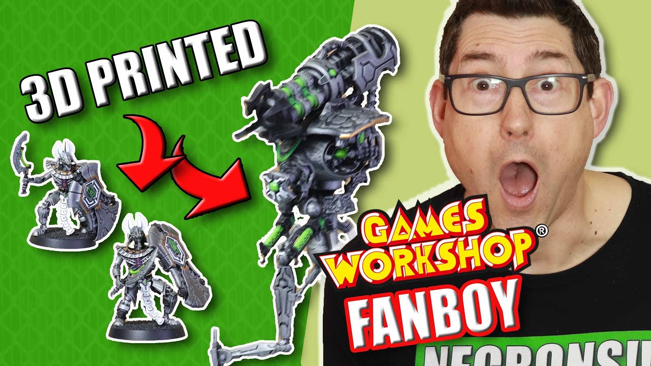 Games Workshop Fanboy Finds 3d Printing (part 3 of 3)