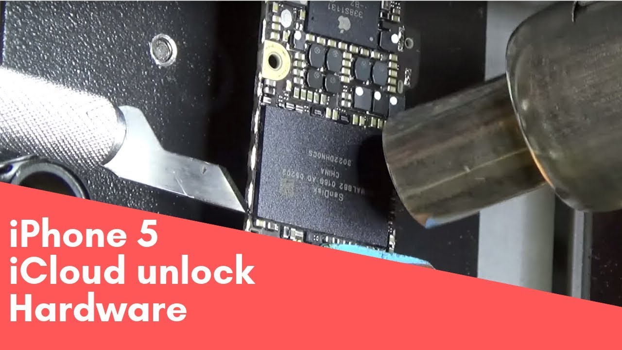 iPhone 5 iCloud and operator unlock