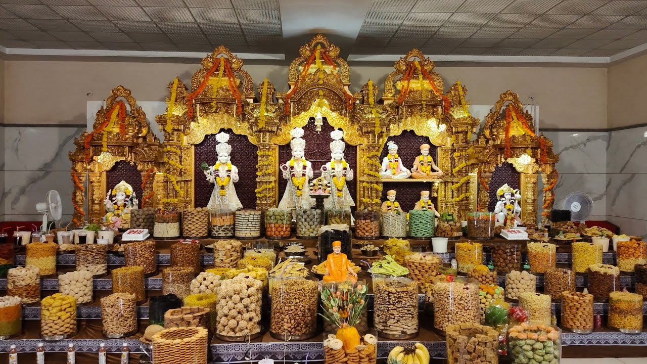 BAPS Swaminarayan Mandir vyara, Aksharvadi Ankut utsav.