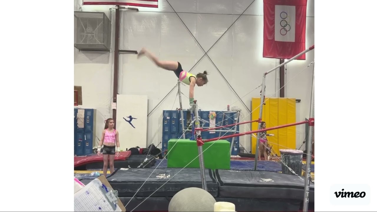 McKenna Slattery - 9 yrs old - CEGW - Bars April 2024