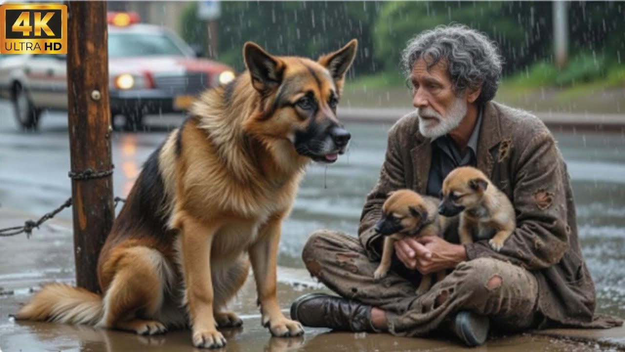 A Kind Stranger Saves an Abandoned Mother Dog and Her Newborn Puppies — Rescue Animal