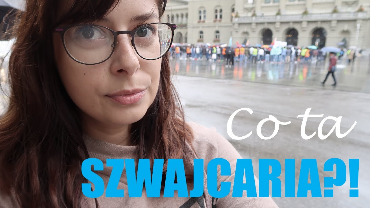 🇨🇭 Demonstracja pod siedzibą szwajcarskiego parlamentu! | Agnieszka_MP Vlog