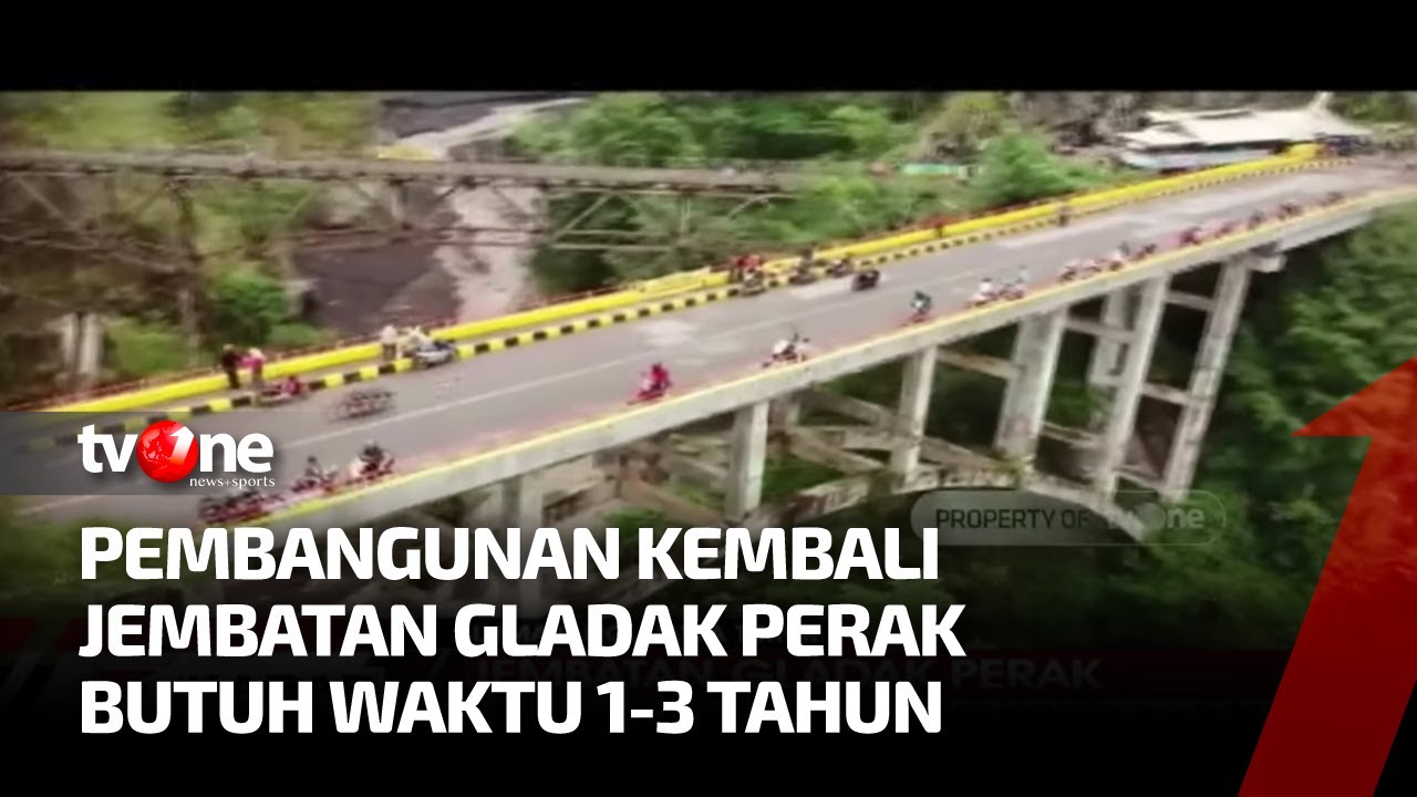 Akibat Terjangan Erupsi Semeru, Ikon Lumajang Jembatan Gladak Perak Porak-poranda | tvOne