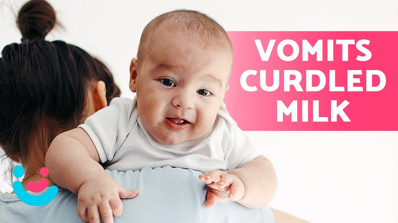 My baby VOMITS curdled milk 👶🏻🤱🏻 Is it normal? What should I do?