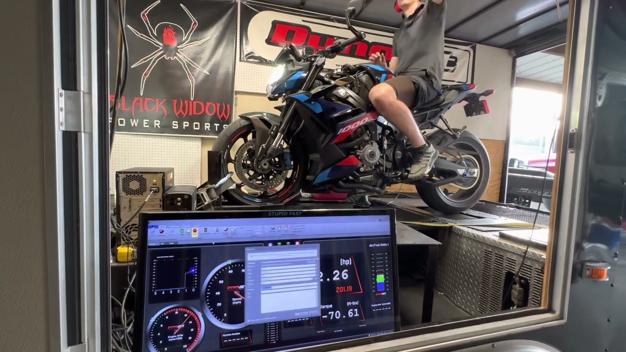 2023 bmw M1000R Street Fighter Austin racing Exhaust