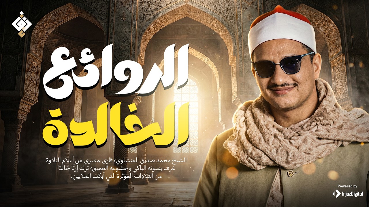 الروائع الخالدة بصوتٍ روحانيٍّ يأخذك إلى عالم الخشوع  ✦ محمد صديق المنشاوي | جودة عالية HD