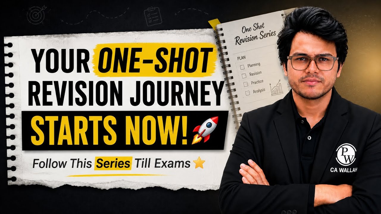 CA Inter Sep 2026 🚀 Complete Study Plan for Exemption | One Shot Revision Series | CA Chaitanya Jain