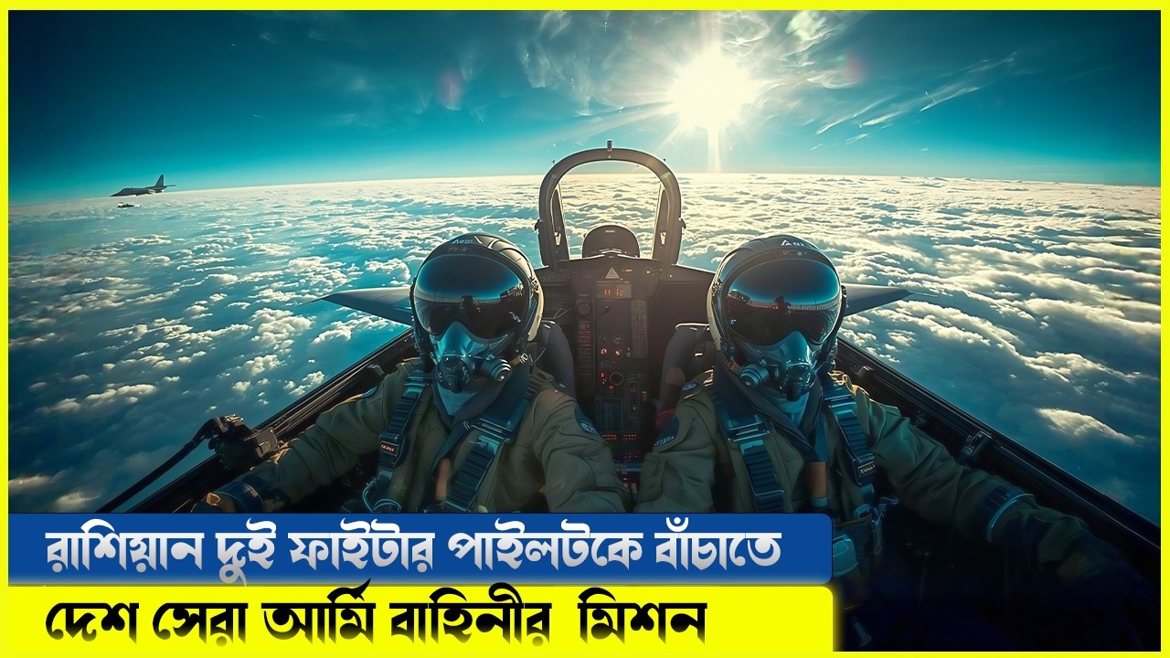 কিলিং মিশন  এসে রাশিয়ান দুই ফাইটার পাইলট বাজেভাবে ফেসে যায় | Movie Explained in Bangla