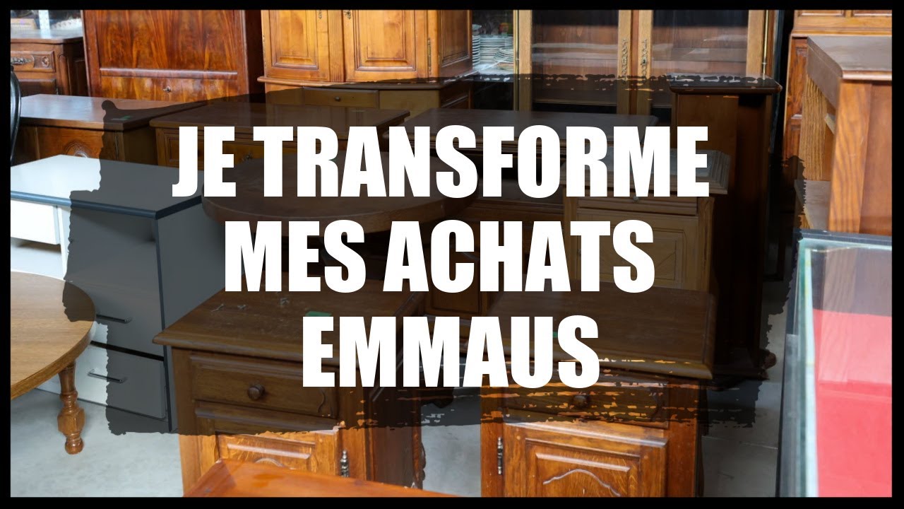 JE TRANSFORME MES ACHATS EMMAUS IDÉES & ASTUCES