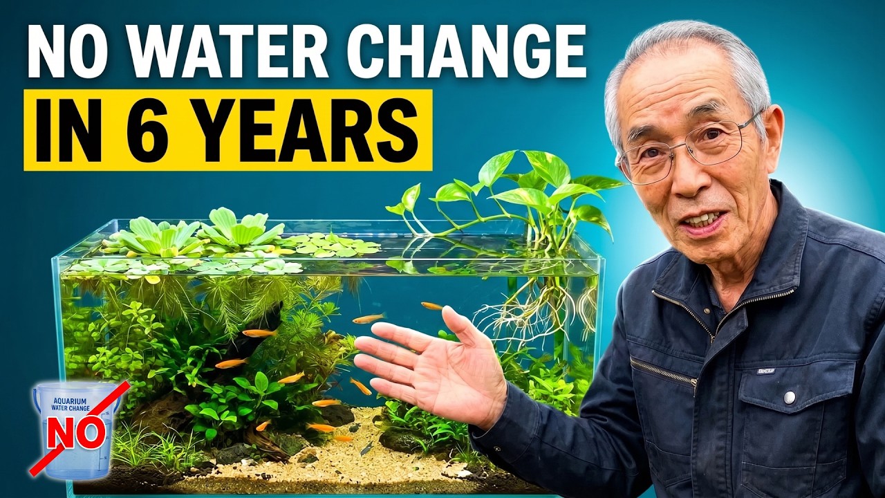 How To Make A ZERO Maintenance ECOSYSTEM Aquarium