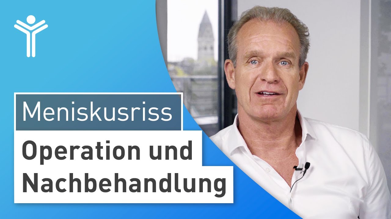 Meniskusriss OP (Teilresektion): Ablauf der arthroskopischen Operation & Nachbehandlung