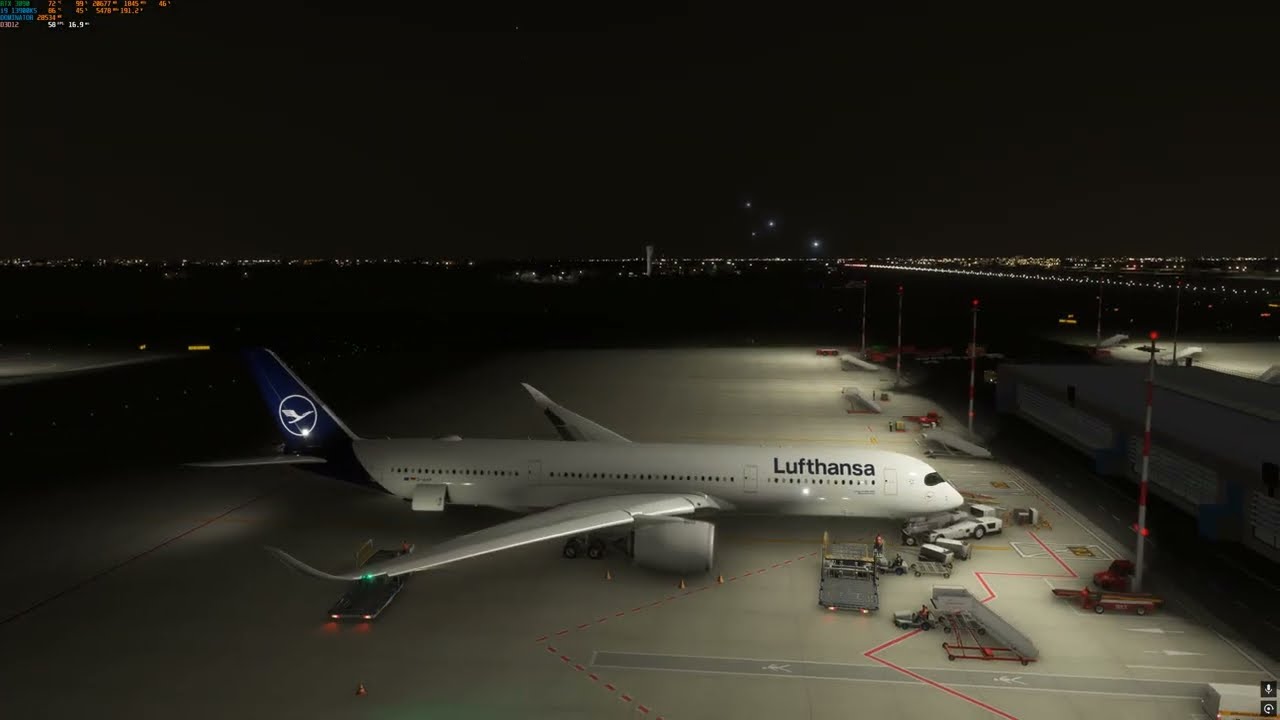 Inibuild A350 | Landing at Hamburg (EDDH) | VATSIM | MSFS 2024 | 4K