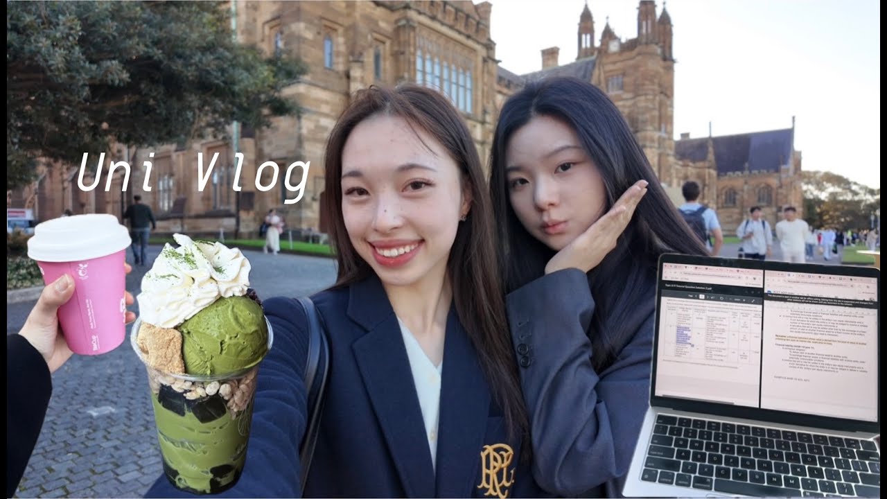 Uni vlog (assessment week, bakery runs, Vivid)
