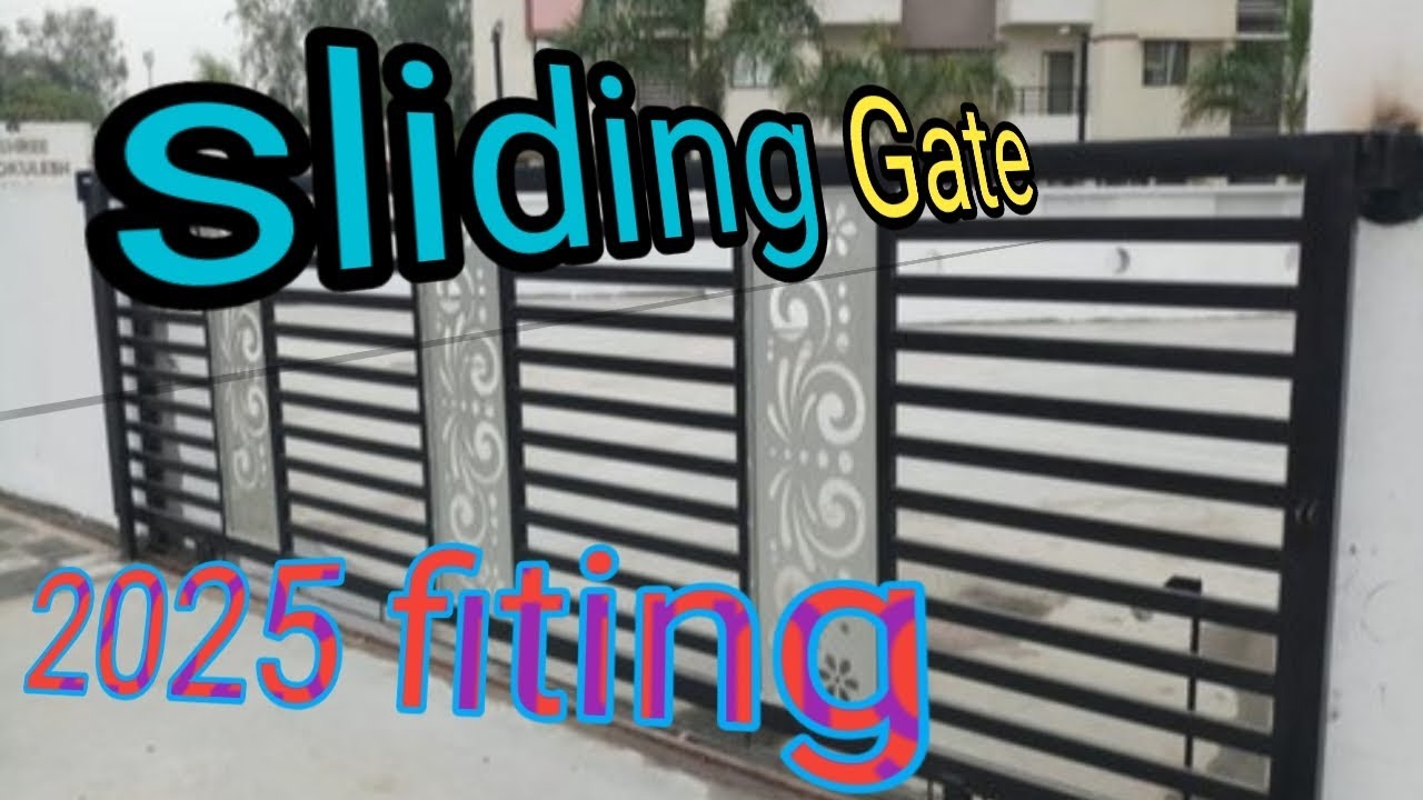 Sliding Gate Installation 2025 🏗️ Modern Fabrication Work💥
