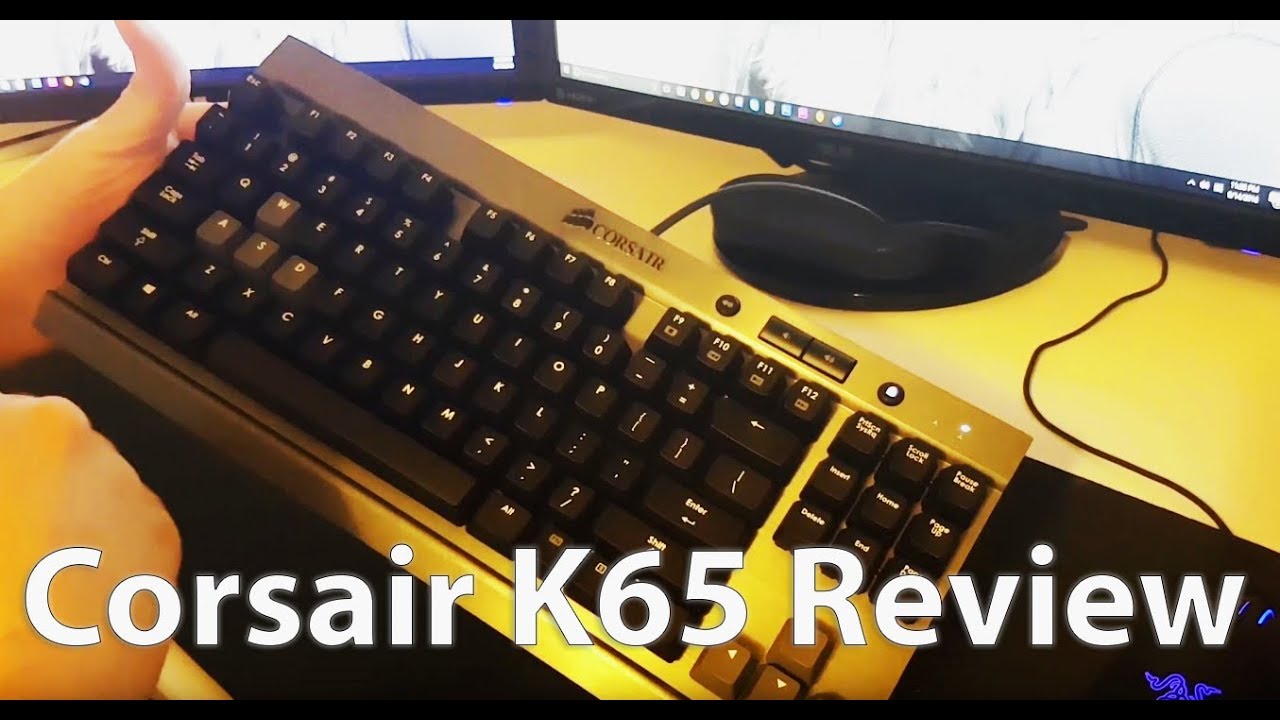 Corsair K65 Review - Arguably the best $100 mechanical keyboard.