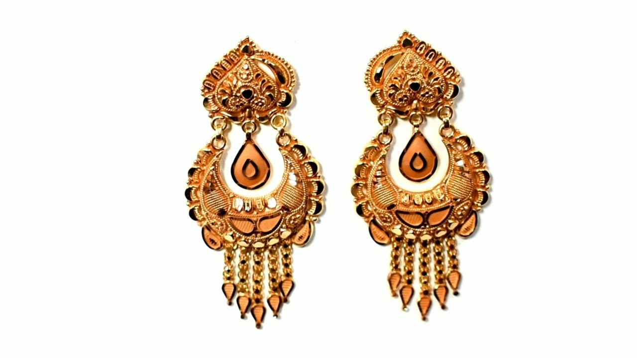 How to Make Gold Earrings | 22K Gold Jhala Design | Gold Jewellery Making - Gold Smith Jack