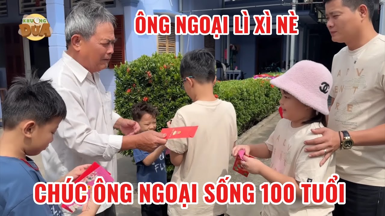 Mùng 1 Tết đại gia đình Khương Dừa về quê ngoại vợ chơi, vui như Tết hồi nhỏ