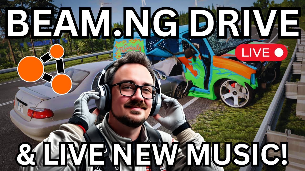 🔴 LIVE GAMEPLAY | Beam.NG Drive | Cruising & New Music!
