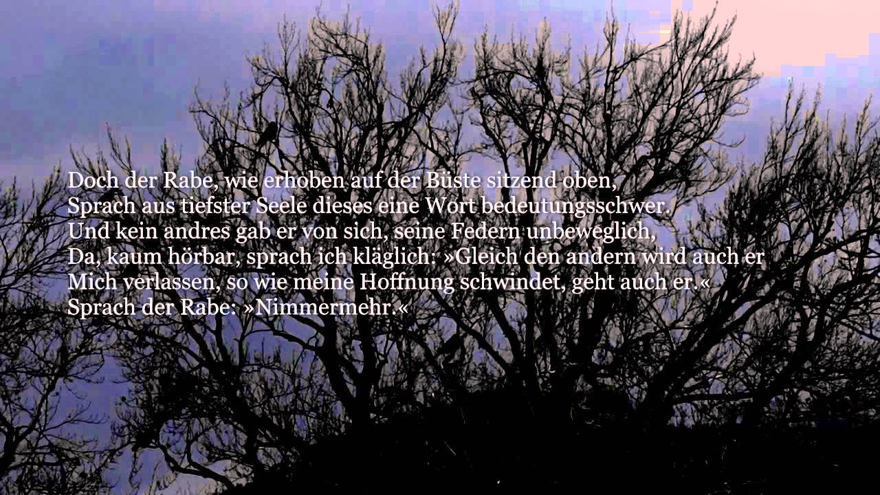 Der Rabe | The Raven (deutsch)