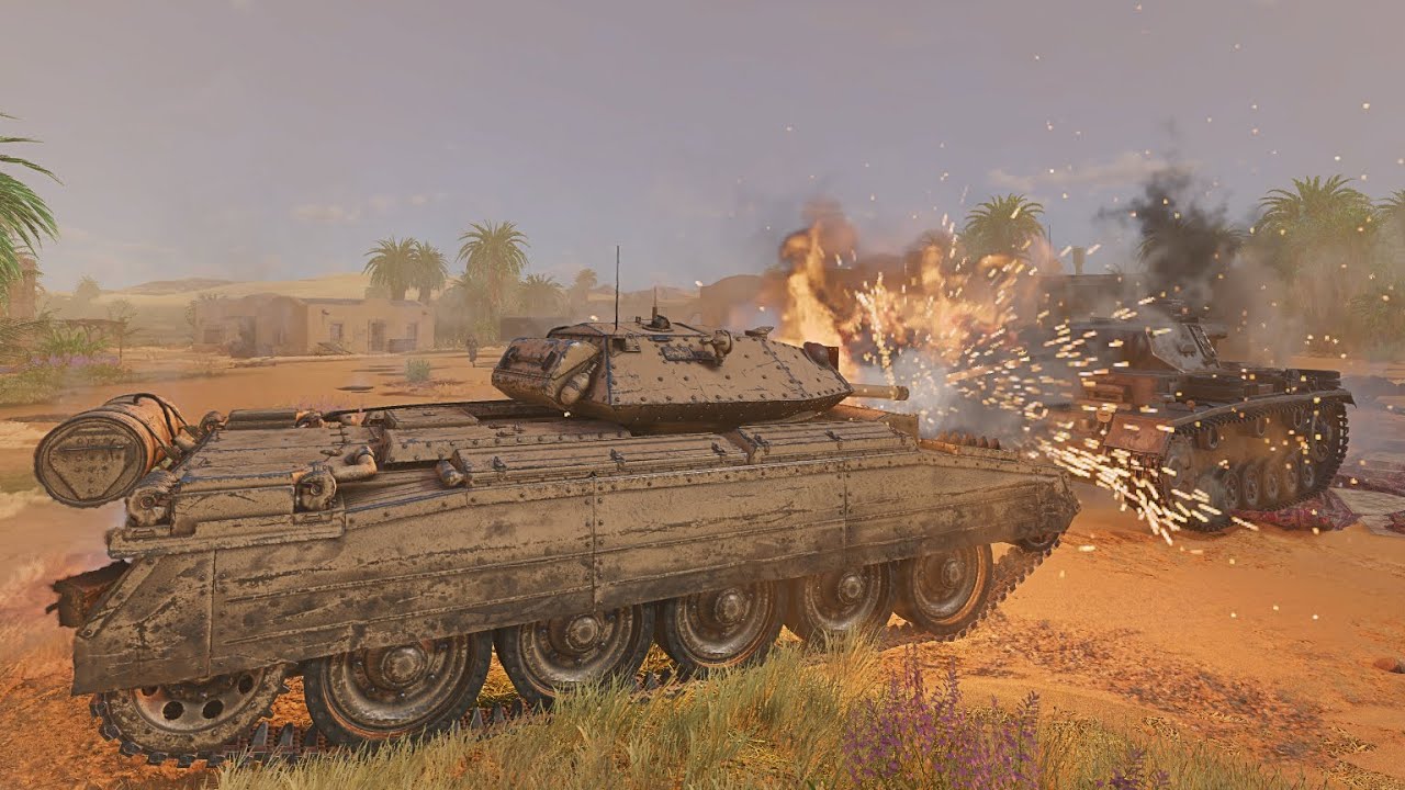 Enlisted: Tunisia - A Moment of the Panzer Glory. A gameplay fragment shown from multiple POV.
