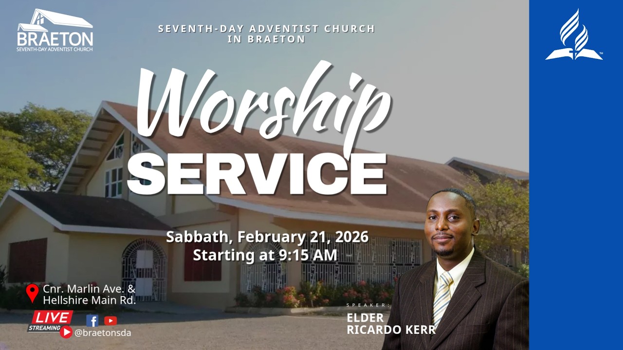 Worship Service || February 21, 2026 || Elder Ricardo Kerr