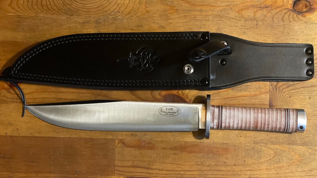 Fallkniven NL 1 THOR VG10W największy tasak z serii Northern Lights. Prezentacja noża.