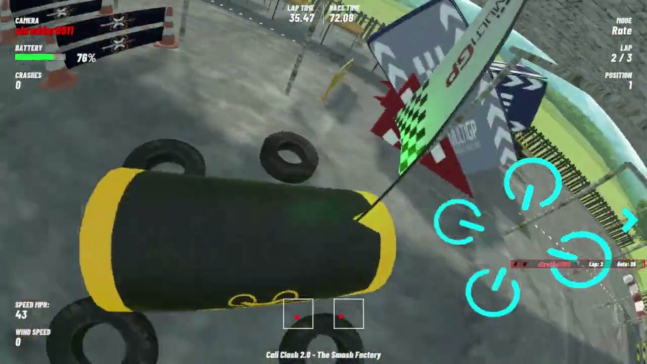 FPV Velocidrone - Cali Clash 2.0 - The Smash Factory
