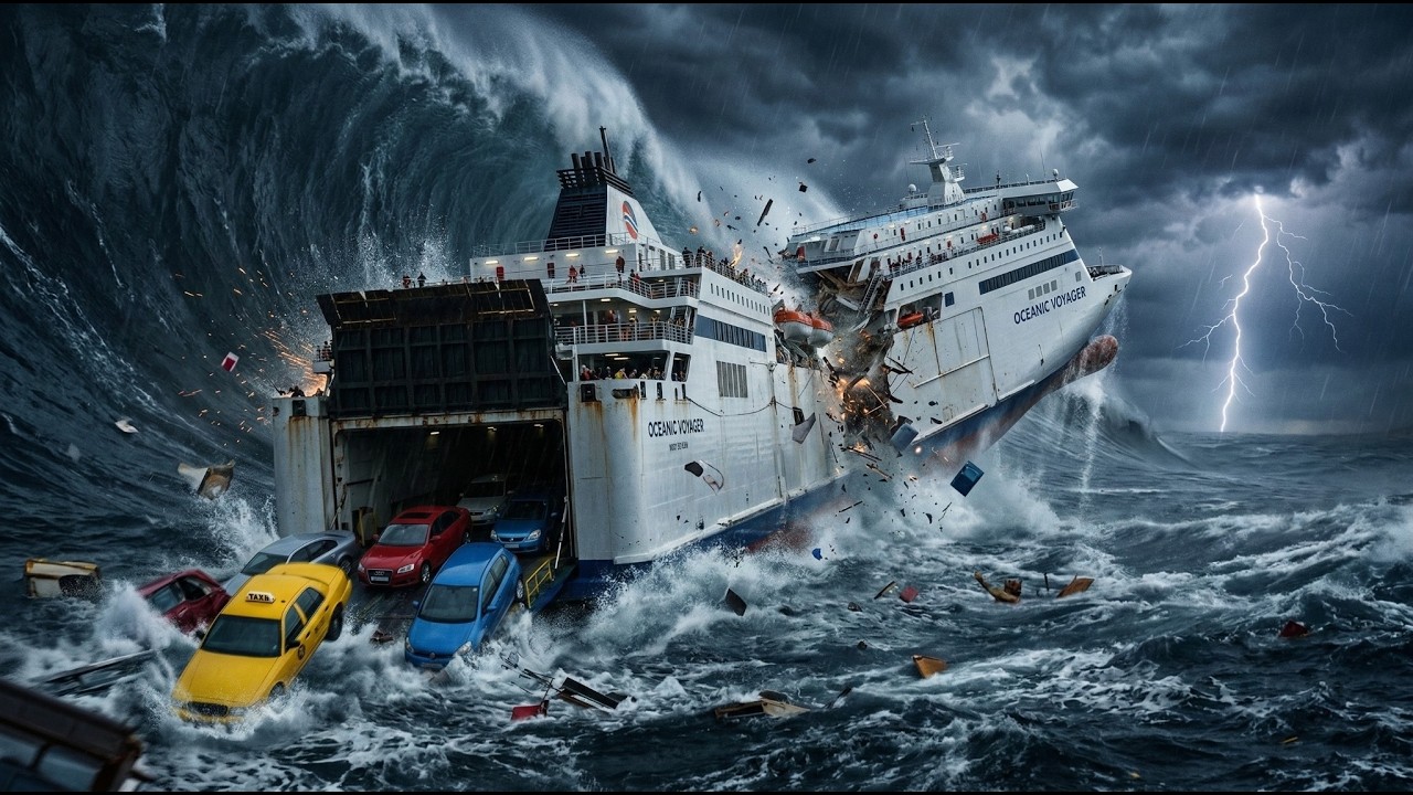 What Happens When a Megaship Hits a Rogue Wave? (Deep Sea Survival)