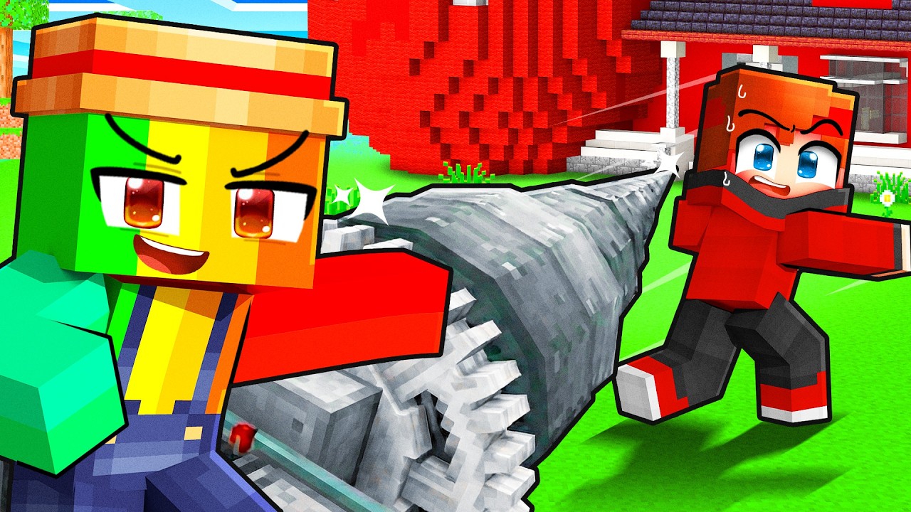 SI je RENTRE chez ce YOUTUBER… je VOLE sa BASE ! sur Minecraft !