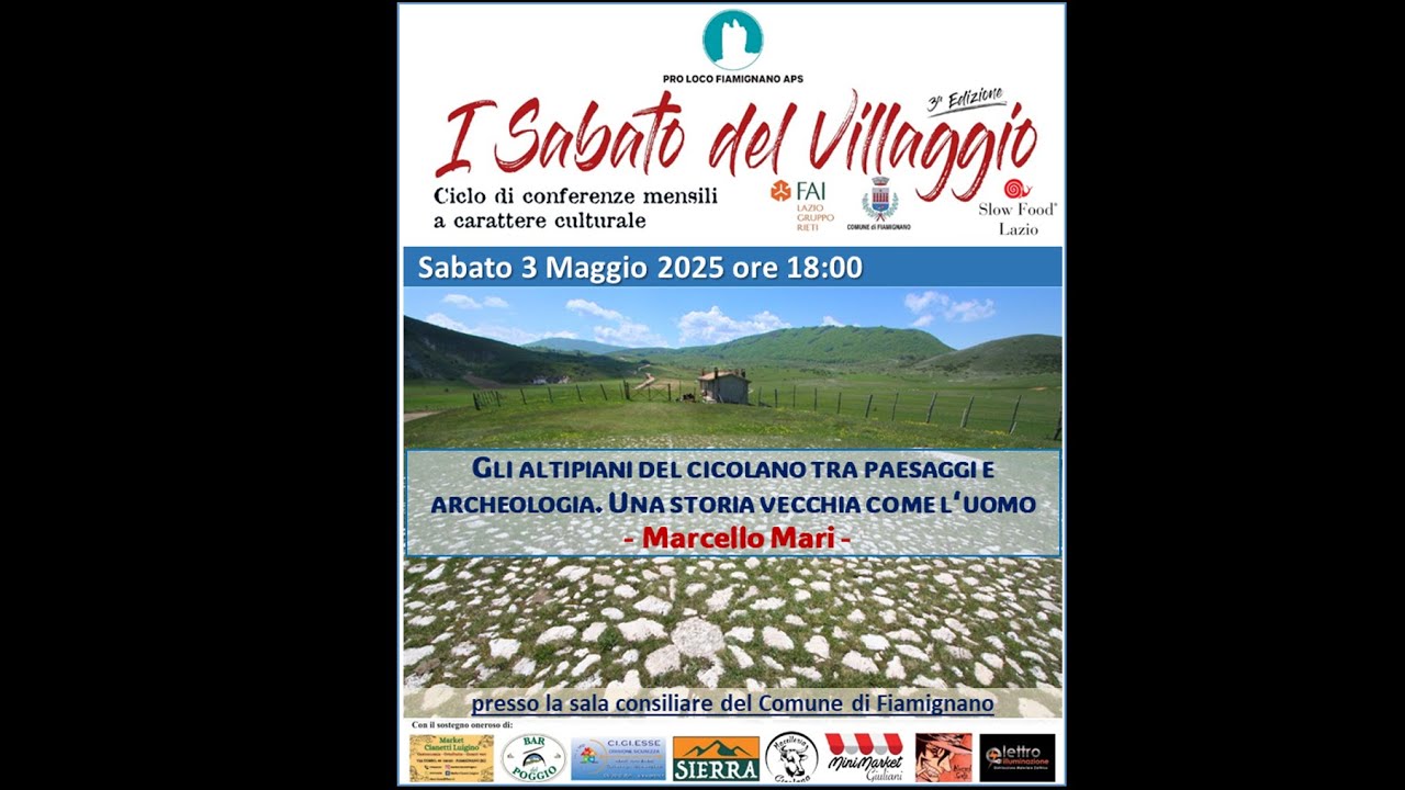 Gli altipiani del Cicolano tra paesaggi e archeologia. Una storia vecchia come l‘uomo