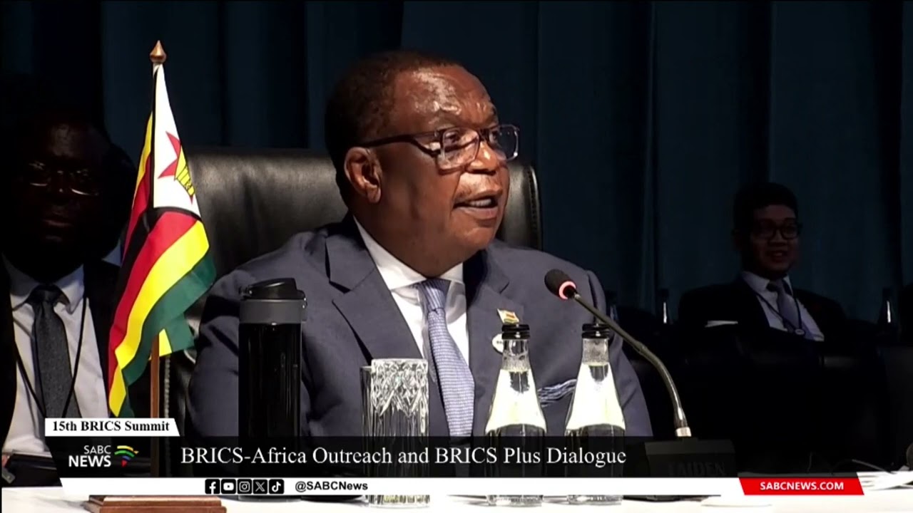 BRICS Summit I  Statement by Zimbabwe's Vice President, Constantino Chiwenga