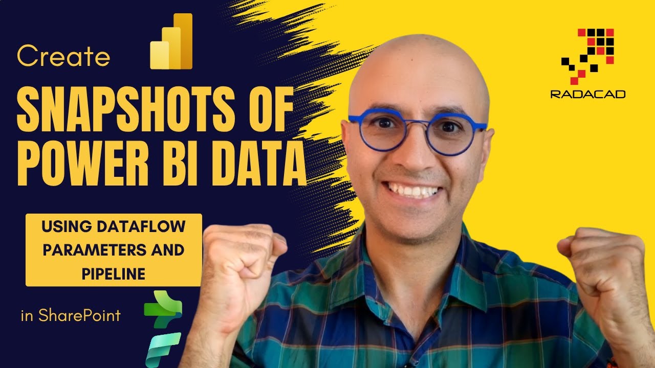 Создайте снимок данных Power BI с помощью Microsoft Fabric Dataflow и Pipeline