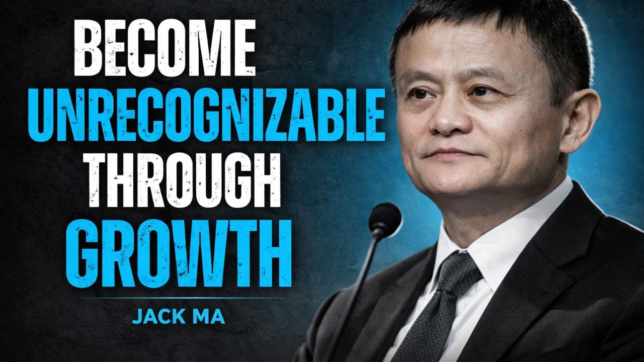 Become Unrecognizable Through Growth – Jack Ma’s Powerful Success Motivation