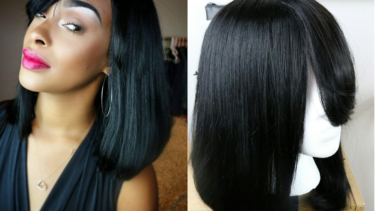 Watch Me Make A Full Wig (No Closure) AND Cut & Style It | Janet Collection Aria 100% Human Hair