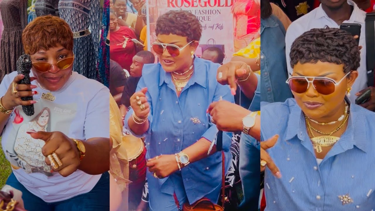 nana ama mcbrown vrs rosegold dance in Kumasi happy valentine 💌 