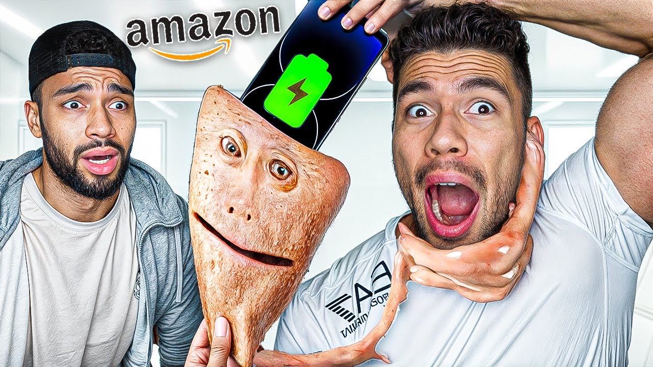 DIE KOMISCHSTEN AMAZON PRODUKTE TESTEN !!!