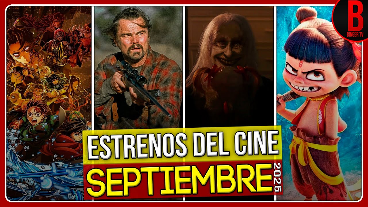 ESTRENOS del CINE SEPTIEMBRE 2025 | Pel&iacute;culas que se Estrenan en Septiembre 2025
