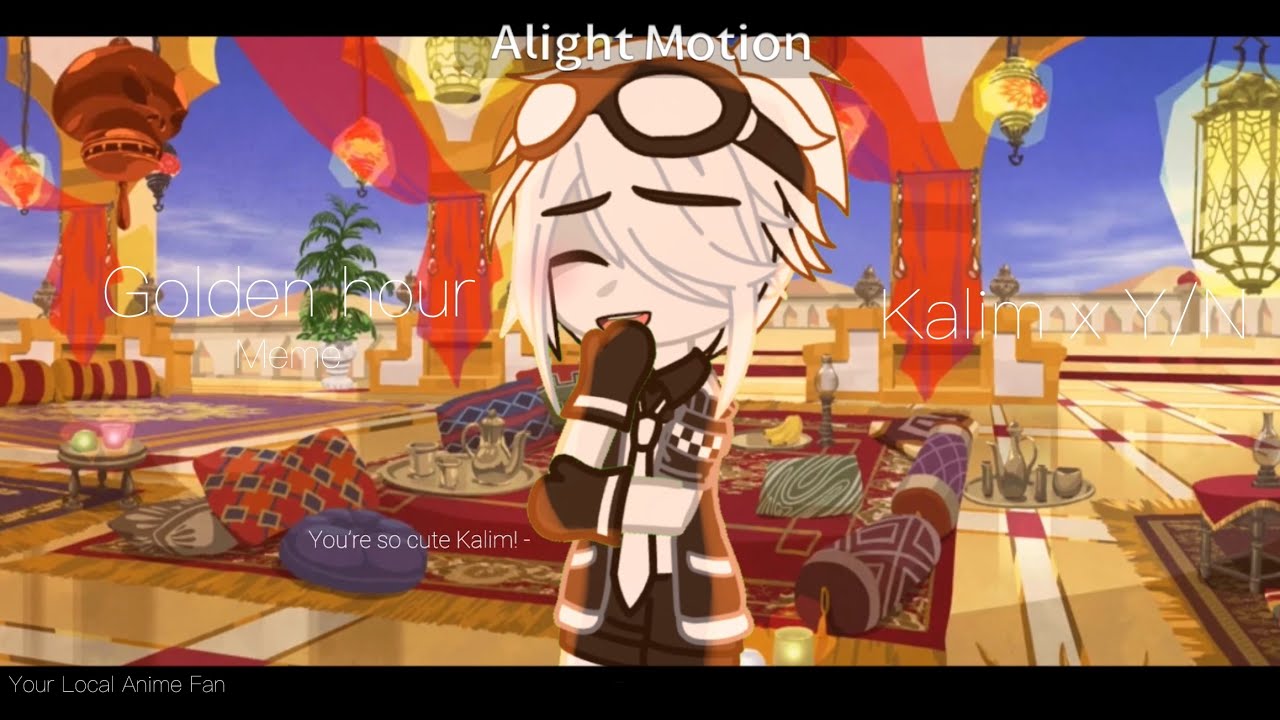Golden Hour Meme || Kalim Al-Asim x Y/N || Twisted Wonderland