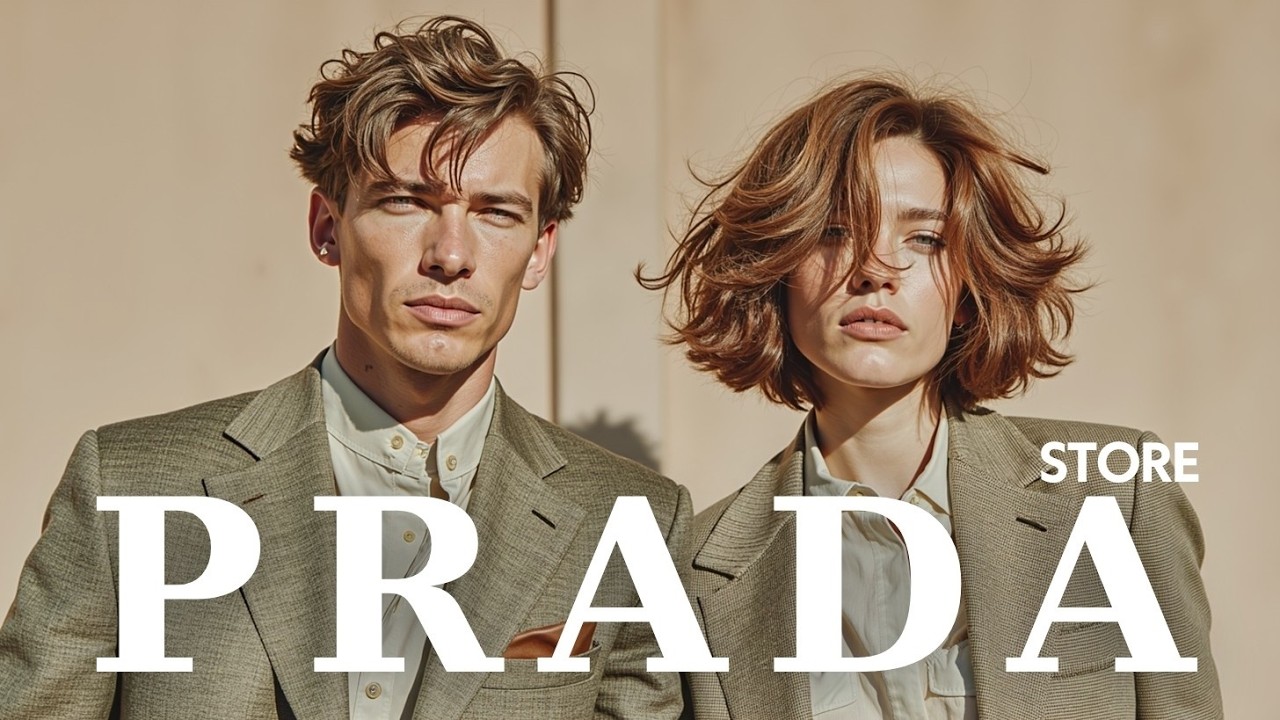 Futuristic Fashion Music | 2026 Fashion Vibes - Spring Runway Tunes & Fashion PRADA Store