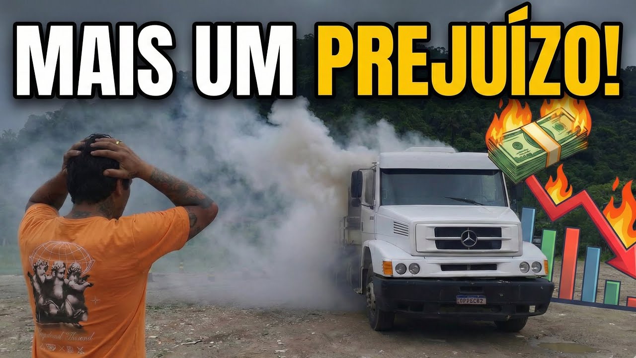 Meu caminhão ia INCENDIAR comigo dentro!