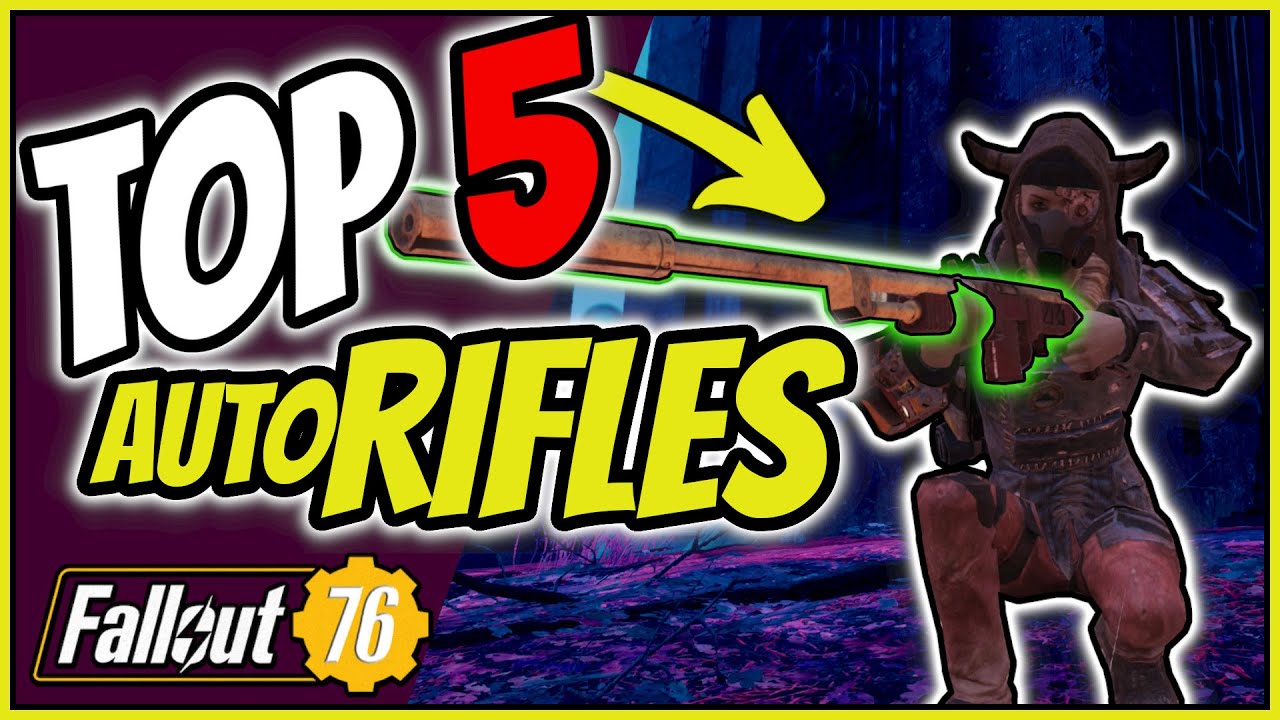 The Top 5 Automatic Rifles in Fallout 76, Commando Build
