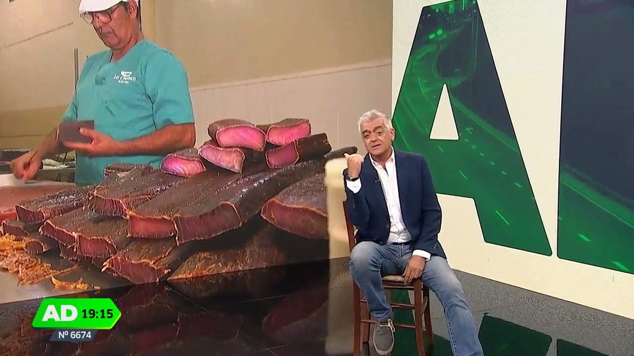 Elaboración Mojama de Barbate La Chanca en Andalucía Directo 3 #AD #lachanca #Mojama