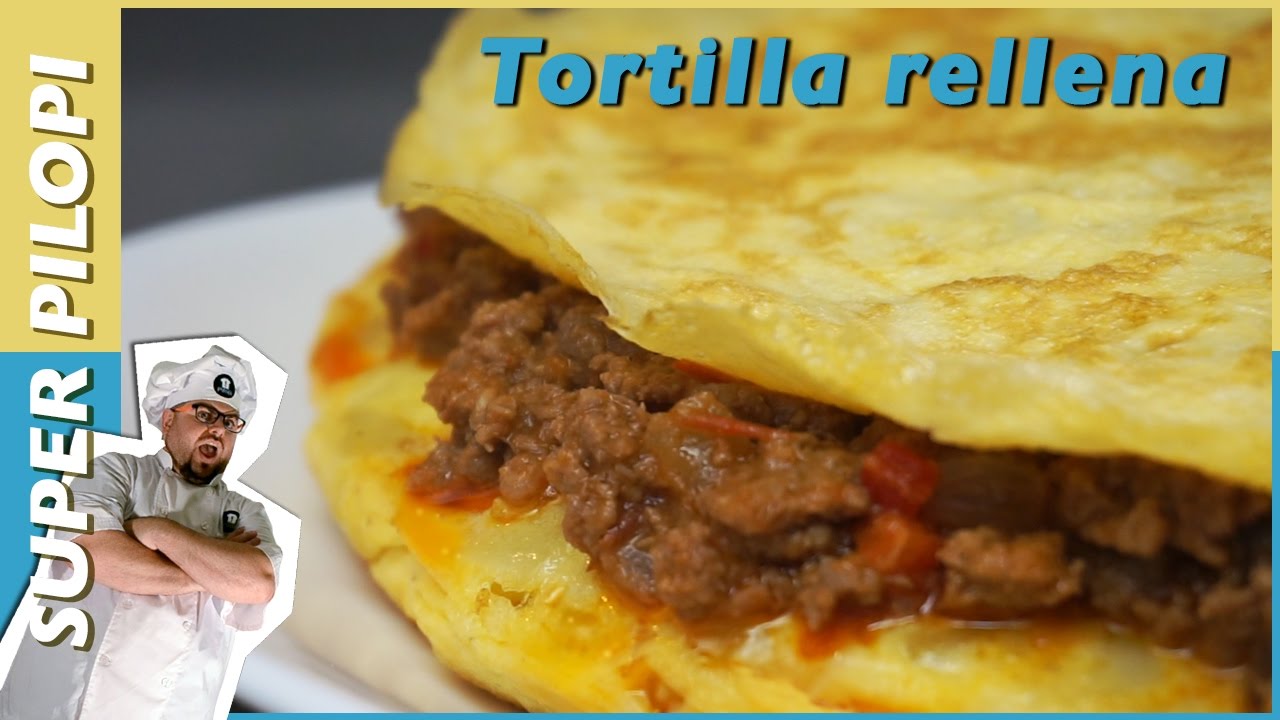 Tortilla de patatas boloñesa - Receta TURBO
