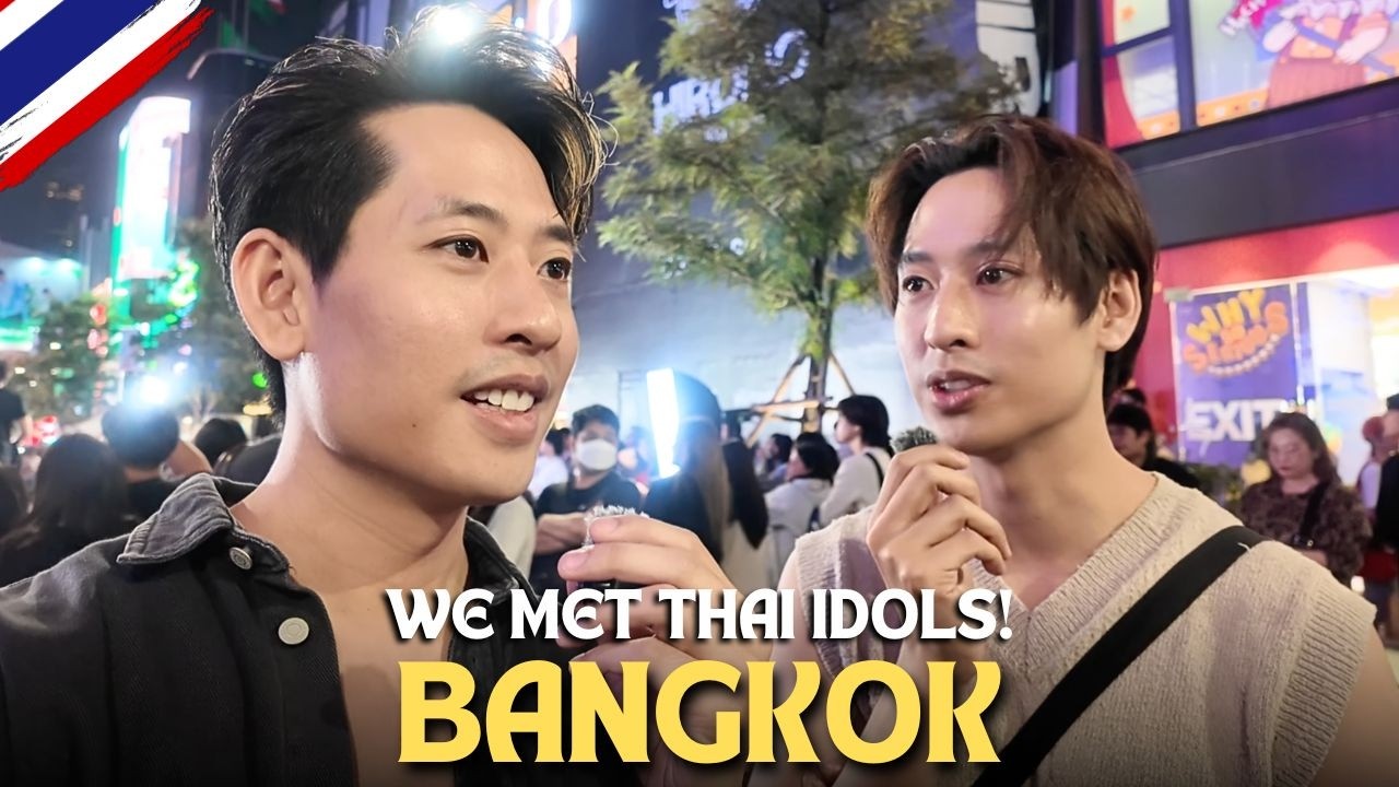 TWINS MEET THAI IDOLS IN BANGKOK, THAILAND! 🇹🇭