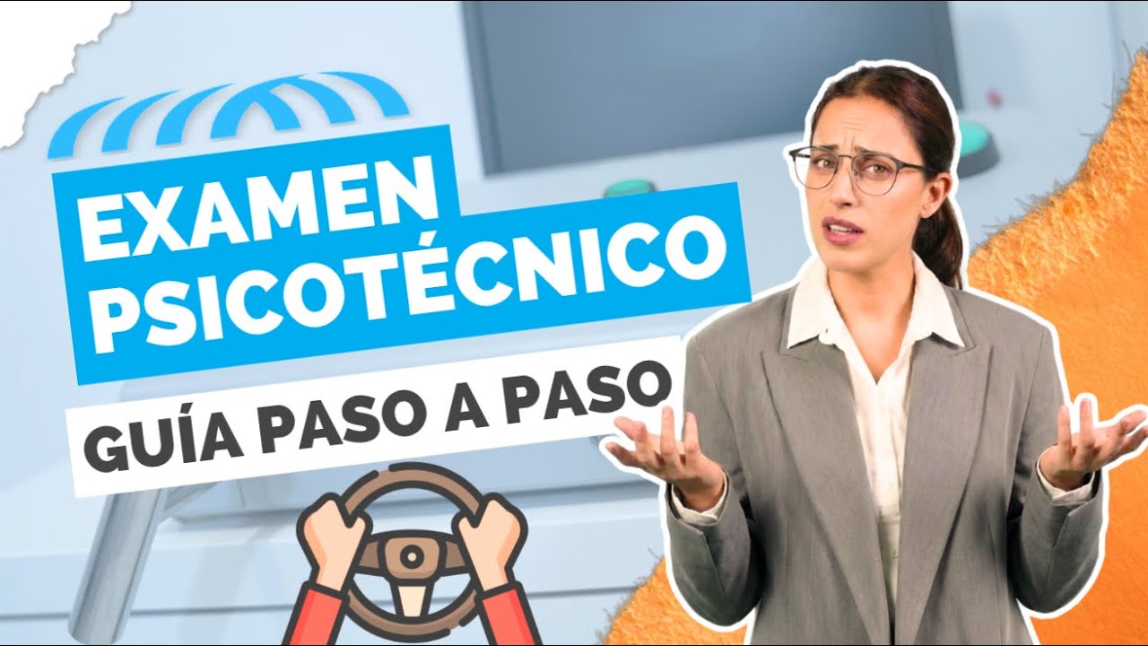 ¿Cómo es el EXAMEN PSICOTÉCNICO del Carnet de Conducir?🚗📄  Pruebas, preguntas y consejos (2026)
