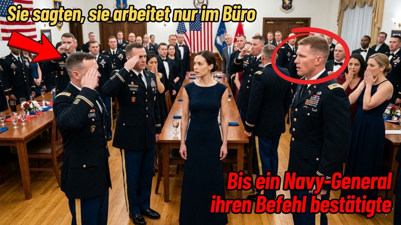 Sie sagten, sie arbeitet nur im Büro – bis ein Navy-General ihren Befehl bestätigte